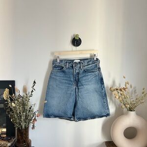 COS Light Blue Jean Shorts